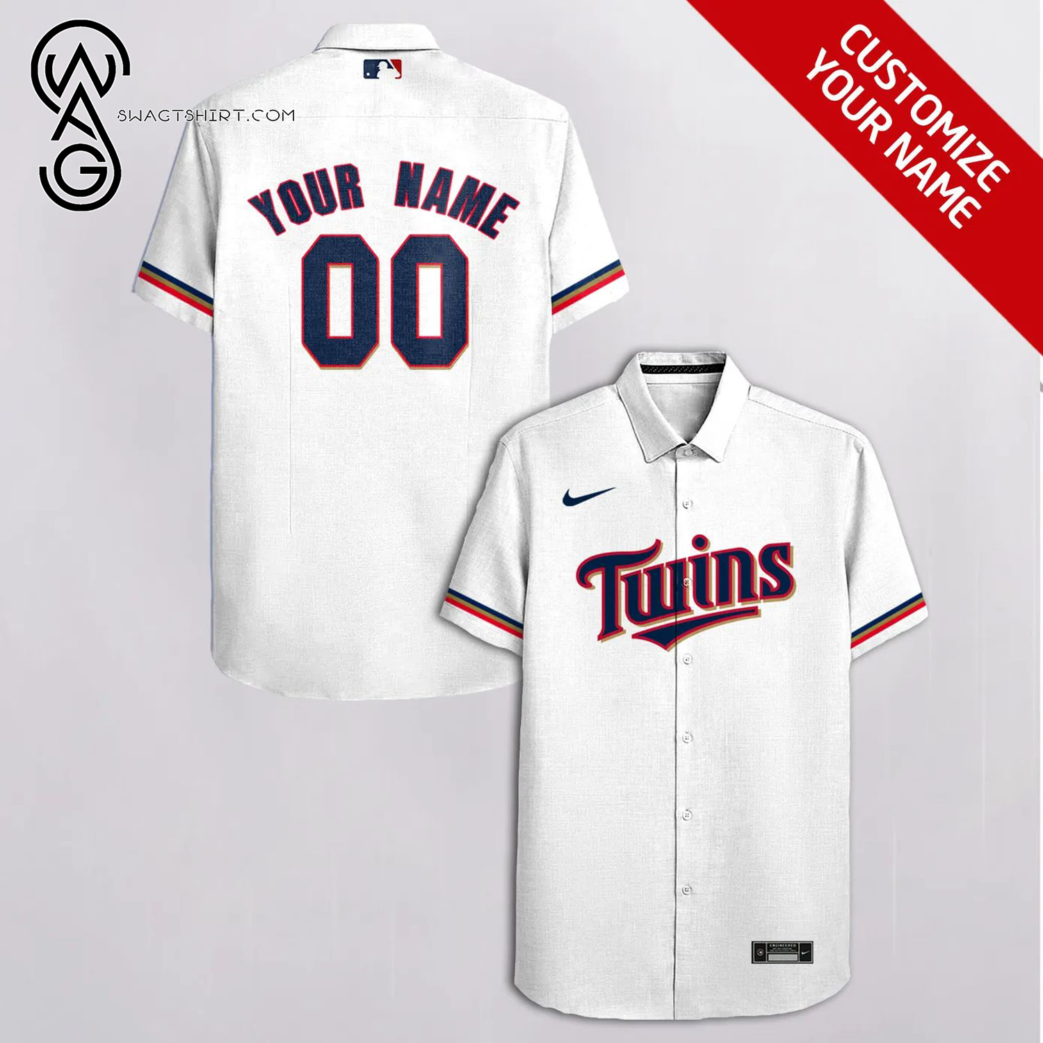 [Top Trending] Minnesota Twins Baseball Team Full Printing Personalized Hawaiian Shirt